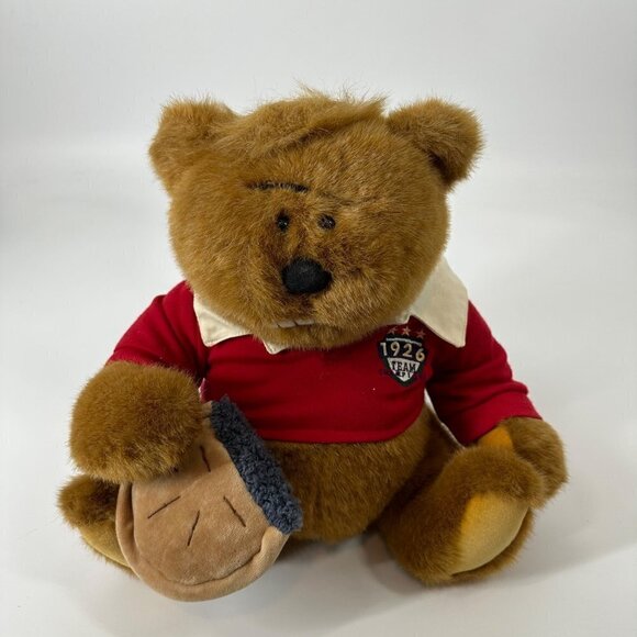 Lands End Gund Vintage 96 Rugby Bear Kid Kodiak Plush Stuffed Animal - Picture 1 of 12